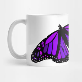 Purple butterfly emoji epilepsy awareness sticker Mug